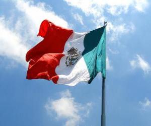 Puzzle Σημαία του Μεξικού